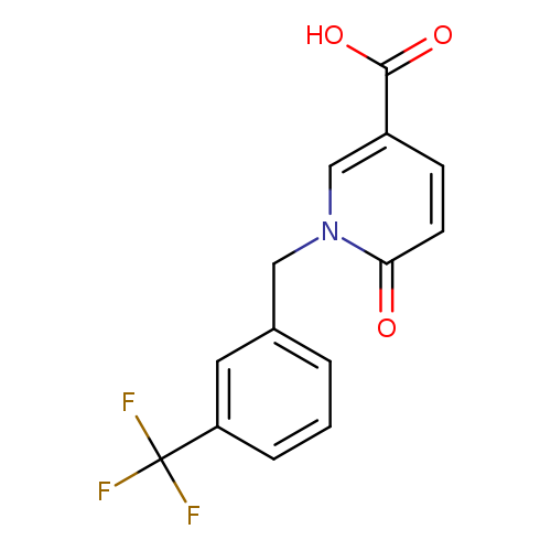 6-Oxo-1-[3-(trifluoromethyl)benzyl]-1,6-dihydro-3-pyridinecarboxylic acid