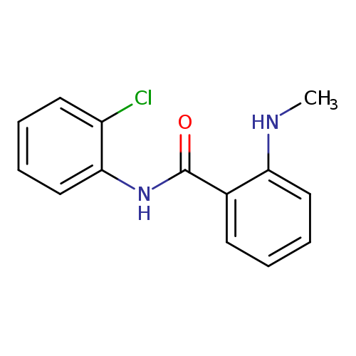 N-(2-chlorophenyl)-2-methylamino-benzamide