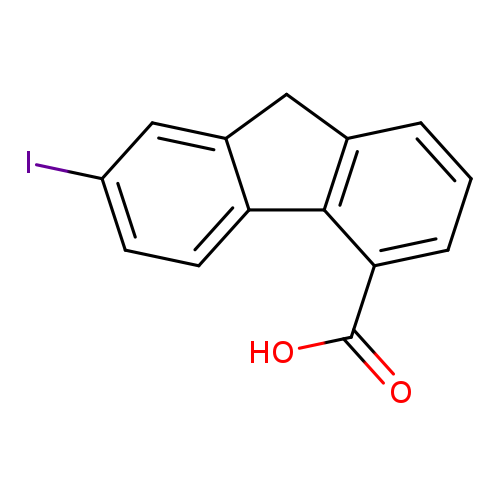 7-Iodo-9h-fluorene-4-carboxylic acid