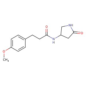 3-(4-methoxyphenyl)-N-(5-oxopyrrolidin-3-yl)propanamide