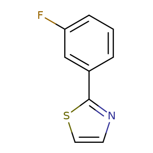2-(3-Fluorophenyl)-1,3-thiazole