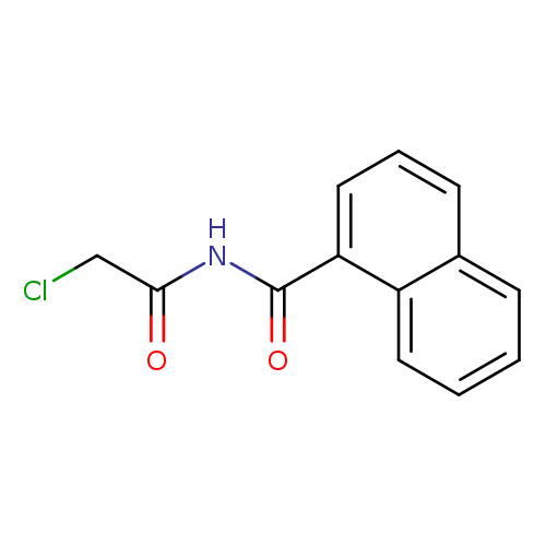 N-(2-chloroacetyl)naphthalene-1-carboxamide