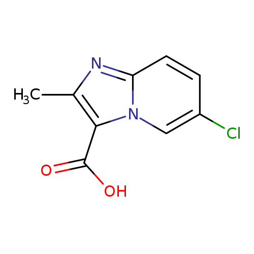 Imidazo[1,2-a]pyridine-3-carboxylic acid, 6-chloro-2-methyl-