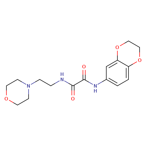 N-(2,3-dihydro-1,4-benzodioxin-6-yl)-N'-[2-(morpholin-4-yl)ethyl]ethanediamide