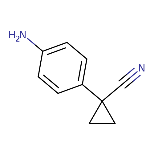 1-(4-Aminophenyl)cyclopropanecarbonitrile