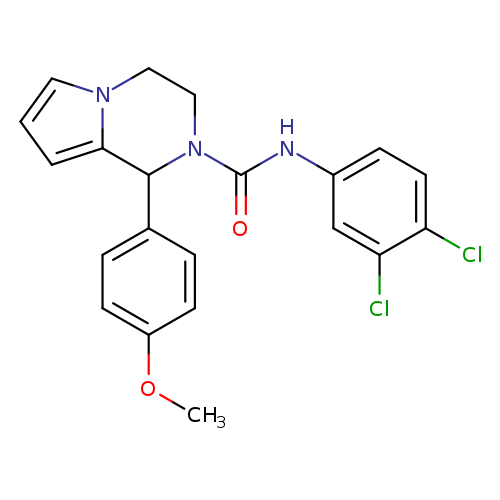 N-(3,4-dichlorophenyl)-1-(4-methoxyphenyl)-1H,2H,3H,4H-pyrrolo[1,2-a]pyrazine-2-carboxamide