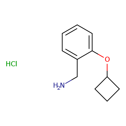 (2-cyclobutoxyphenyl)methanamine hydrochloride