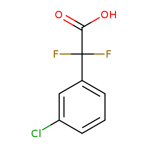 2-(3-chlorophenyl)-2,2-difluoroacetic acid
