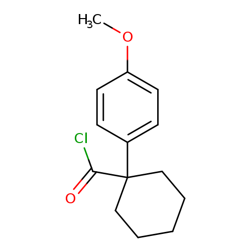 1-(4-Methoxyphenyl)cyclohexanecarbonyl chloride