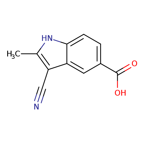 3-cyano-2-methyl-1H-indole-5-carboxylic acid