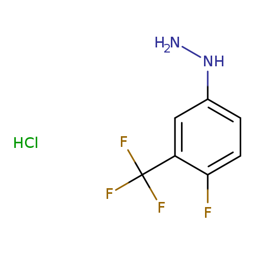 (4-FLUORO-3-TRIFLUOROMETHYL-PHENYL)-HYDRAZINE HYDROCHLORIDE