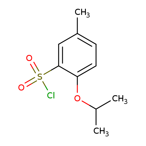 5-METHYL-2-(PROPAN-2-YLOXY)BENZENE-1-SULFONYL CHLORIDE