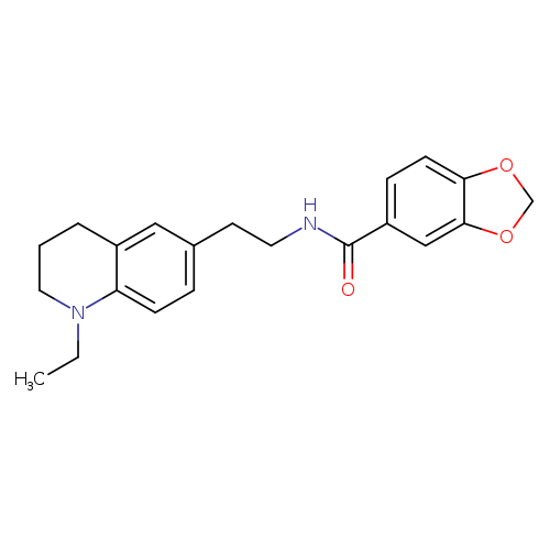 N-[2-(1-ethyl-1,2,3,4-tetrahydroquinolin-6-yl)ethyl]-2H-1,3-benzodioxole-5-carboxamide