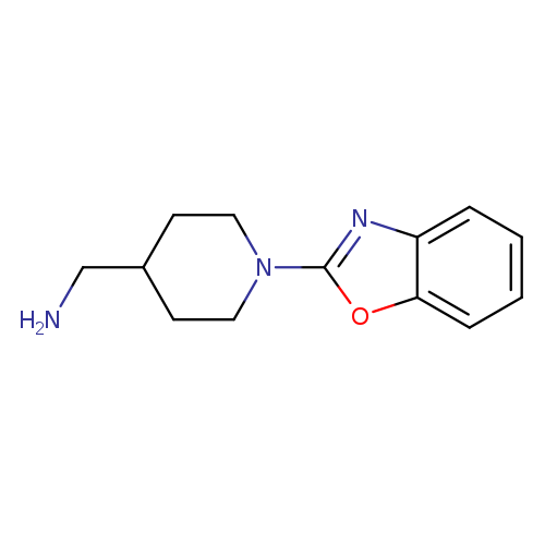 {[1-(1,3-Benzoxazol-2-yl)piperidin-4-yl]methyl}amine