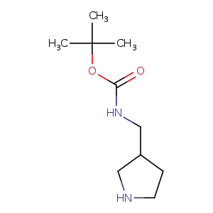 Carbamic acid, N-(3-pyrrolidinylmethyl)-, 1,1-dimethylethyl ester