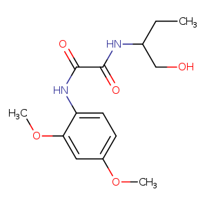 N'-(2,4-dimethoxyphenyl)-N-(1-hydroxybutan-2-yl)ethanediamide