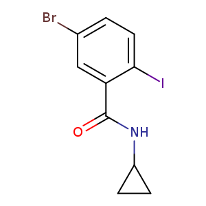 5-Bromo-n-cyclopropyl-2-iodobenzamide