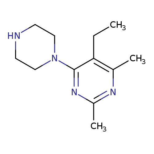 5-Ethyl-2,4-dimethyl-6-piperazin-1-yl-pyrimidine