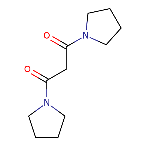 Pyrrolidine, 1,1'-(1,3-dioxo-1,3-propanediyl)bis- (9CI)