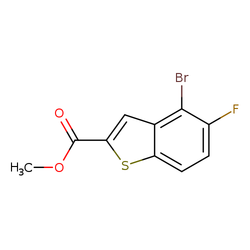 methyl 4-bromo-5-fluoro-1-benzothiophene-2-carboxylate