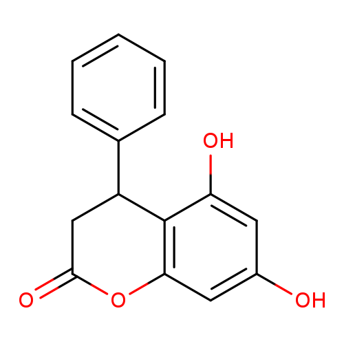 2H-1-Benzopyran-2-one, 3,4-dihydro-5,7-dihydroxy-4-phenyl-