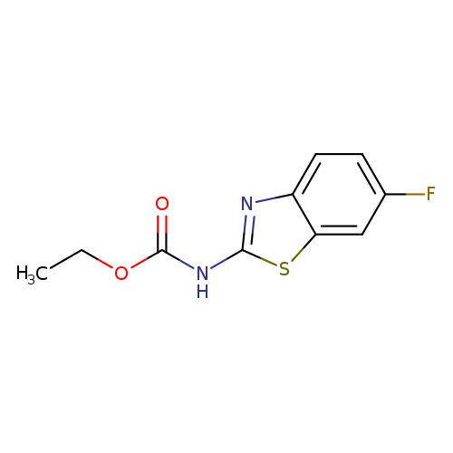ethyl N-(6-fluoro-1,3-benzothiazol-2-yl)carbamate