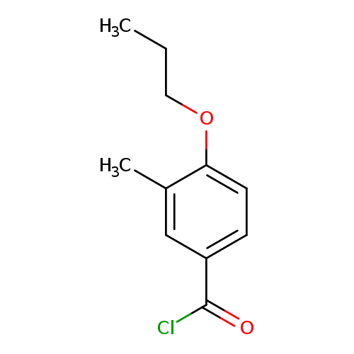 3-Methyl-4-propoxybenzoyl chloride