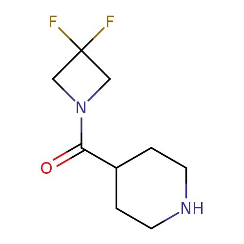 (3,3-difluoroazetidin-1-yl)(piperidin-4-yl)methanone