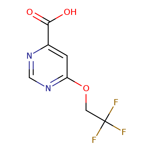 6-(2,2,2-Trifluoroethoxy)pyrimidine-4-carboxylic acid