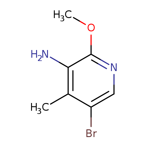 3-Pyridinamine, 5-bromo-2-methoxy-4-methyl-