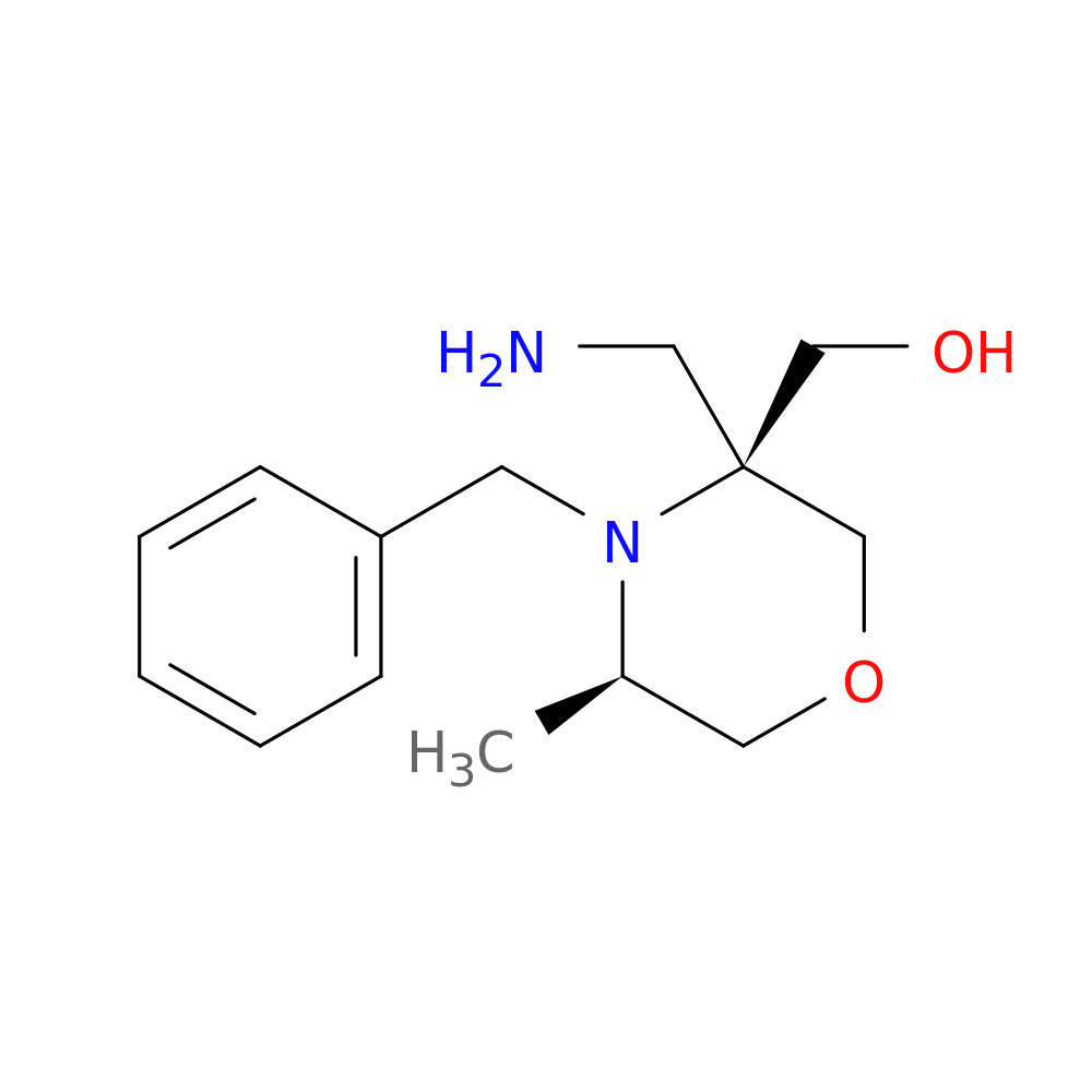 [(3S,5R)-3-(aminomethyl)-4-benzyl-5-methylmorpholin-3-yl]methanol
