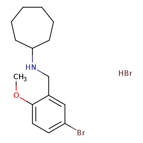 N-(5-Bromo-2-methoxybenzyl)cycloheptanamine hydrobromide