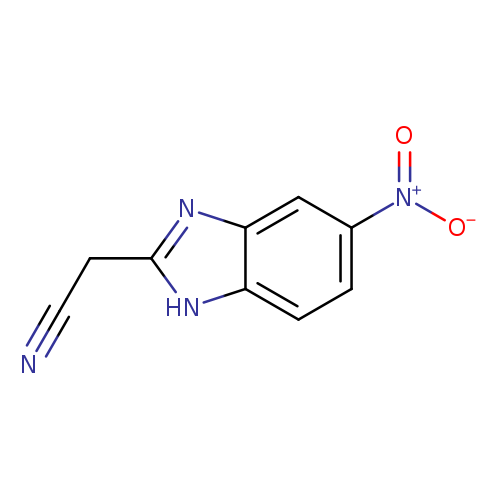 1H-Benzimidazole-2-acetonitrile, 5-nitro-