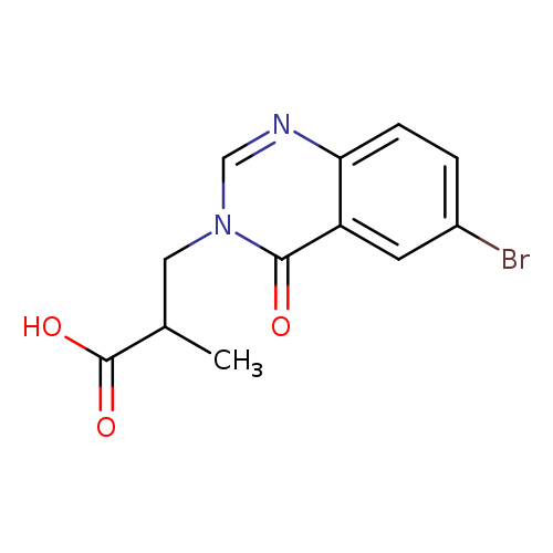 3-(6-Bromo-4-Oxoquinazolin-3(4H)-Yl)-2-Methylpropanoic Acid