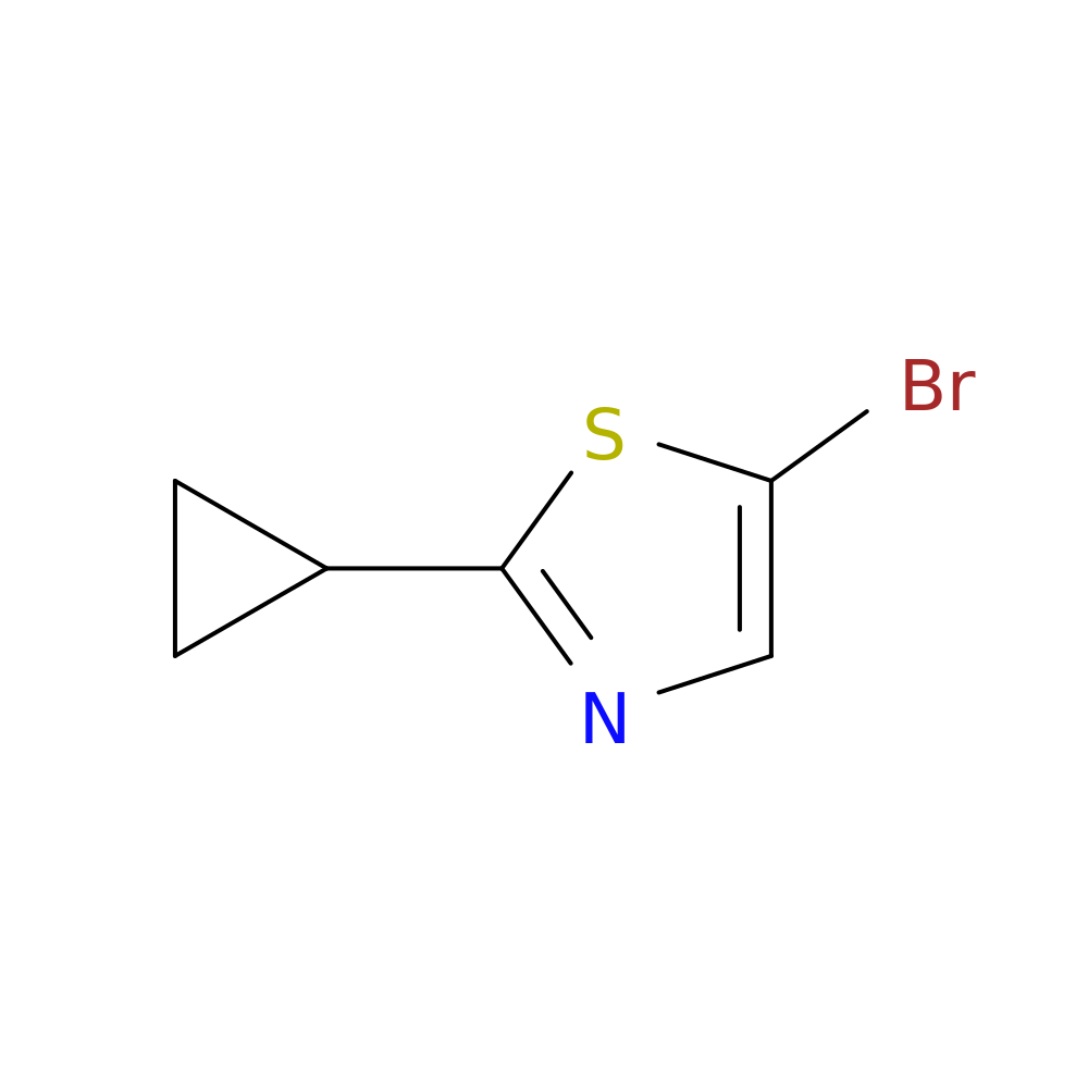 5-Bromo-2-cyclopropylthiazole