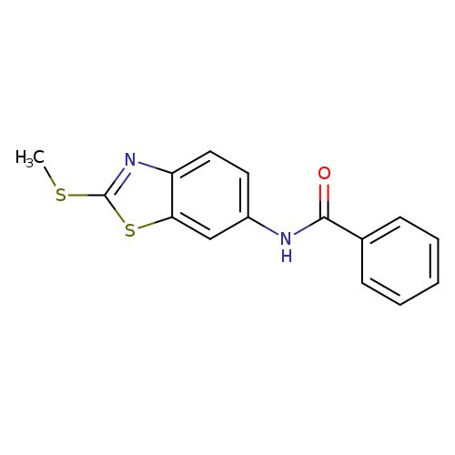 Benzamide, N-[2-(methylthio)-6-benzothiazolyl]-