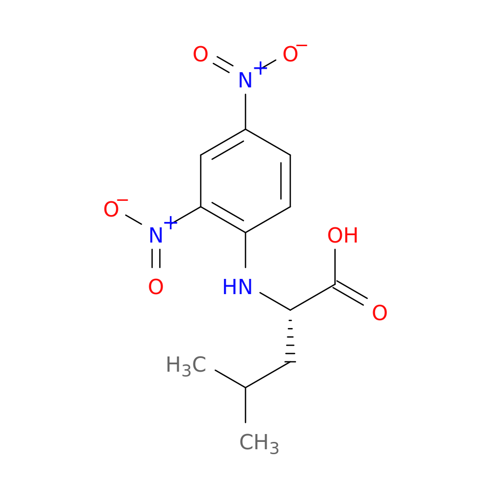 (2S)-2-[(2,4-dinitrophenyl)amino]-4-methylpentanoic acid