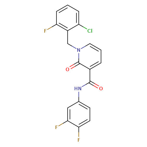 1-[(2-chloro-6-fluorophenyl)methyl]-N-(3,4-difluorophenyl)-2-oxo-1,2-dihydropyridine-3-carboxamide