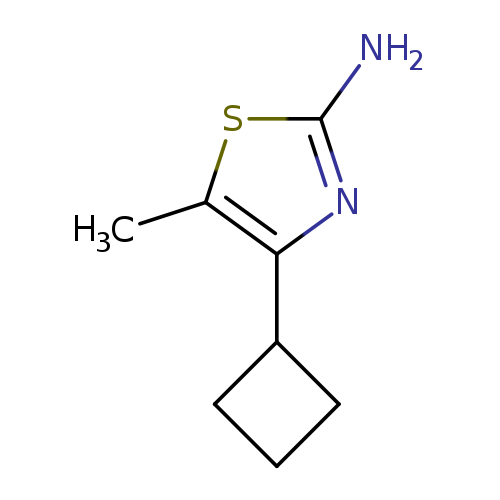 4-cyclobutyl-5-methyl-1,3-thiazol-2-amine