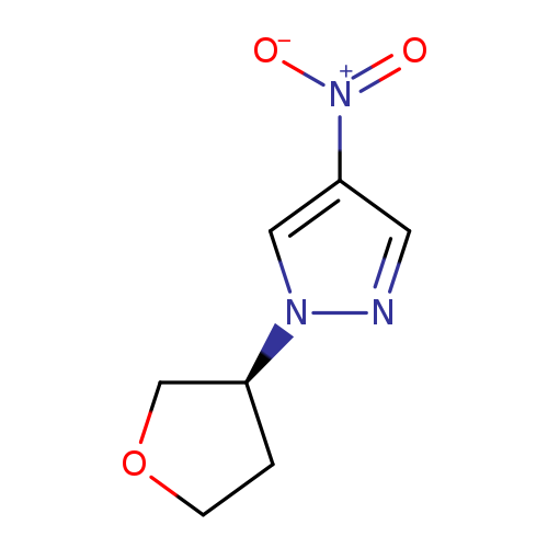 (S)-4-nitro-1-(tetrahydrofuran-3-yl)-1H-pyrazole