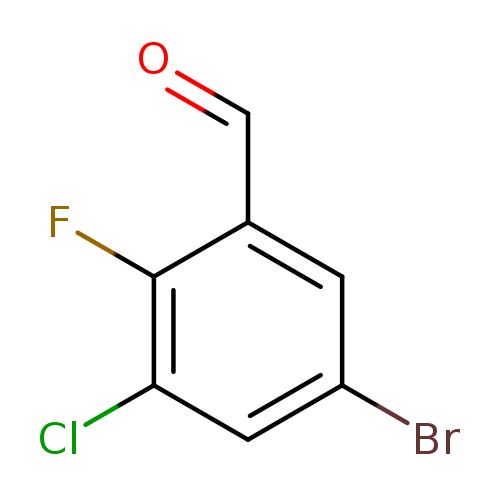 Benzaldehyde, 5-bromo-3-chloro-2-fluoro-