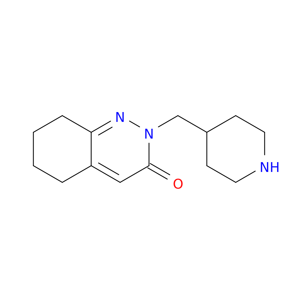 2-[(piperidin-4-yl)methyl]-2,3,5,6,7,8-hexahydrocinnolin-3-one