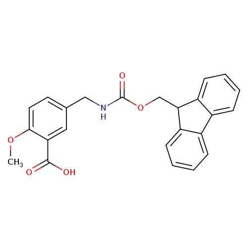 5-[({[(9H-fluoren-9-yl)methoxy]carbonyl}amino)methyl]-2-methoxybenzoic acid