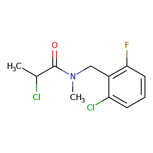 2-chloro-N-[(2-chloro-6-fluorophenyl)methyl]-N-methylpropanamide