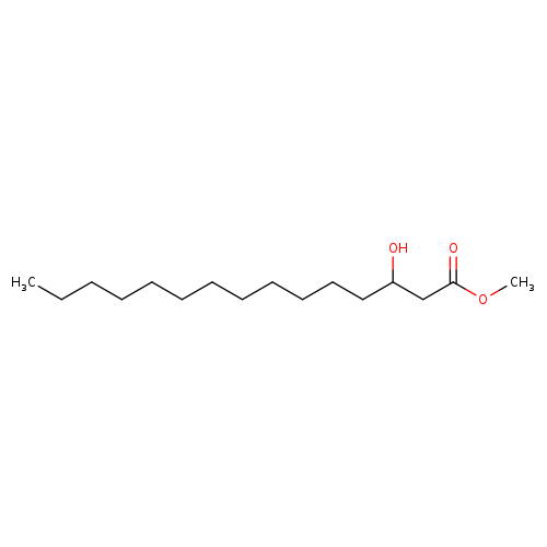 Pentadecanoic acid, 3-hydroxy-, methyl ester
