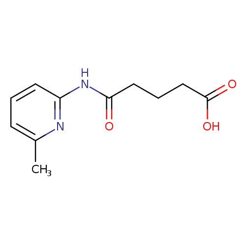 5-((6-Methylpyridin-2-yl)amino)-5-oxopentanoic acid