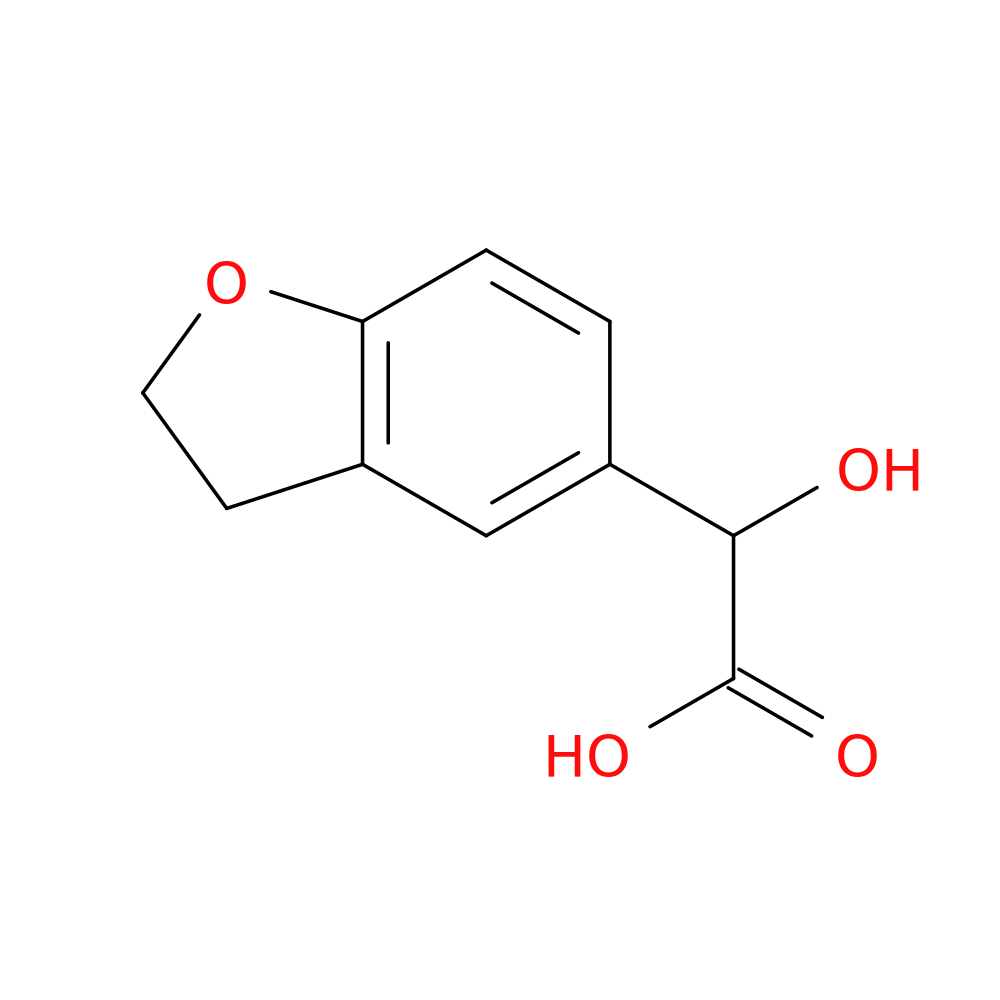 2-(2,3-Dihydrobenzofuran-5-yl)-2-hydroxyacetic acid