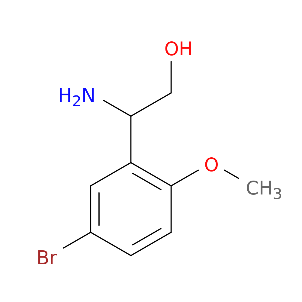 2-amino-2-(5-bromo-2-methoxyphenyl)ethan-1-ol