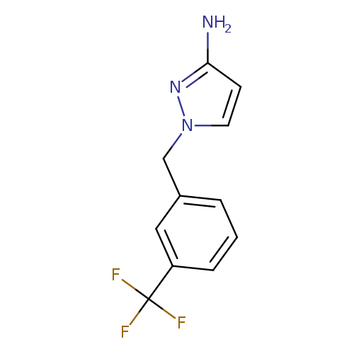 1-(3-(Trifluoromethyl)benzyl)-1H-pyrazol-3-amine