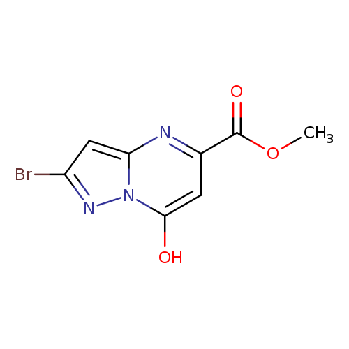 methyl 2-bromo-7-hydroxypyrazolo[1,5-a]pyrimidine-5-carboxylate